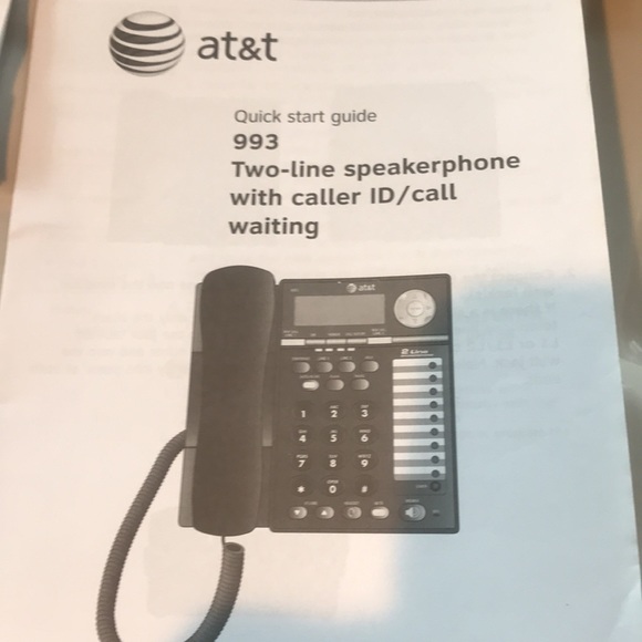 AT&T 2 Line Speakerphone - Picture 12 of 14